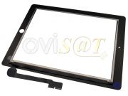 pantalla táctil negra calidad premium sin botón iPad 3 gen a1416, a1430, a1403 (2012), ipad 4 gen a1458, a1459, a1460 (2012)